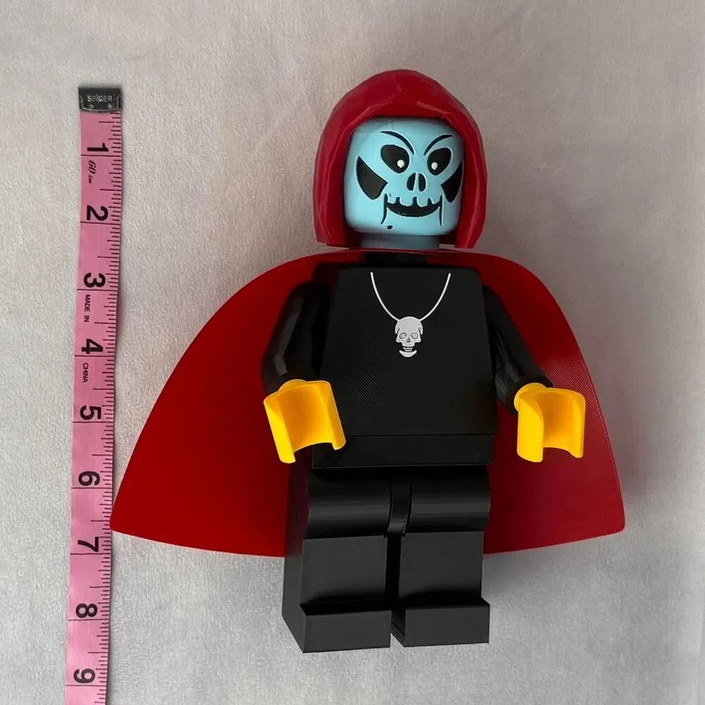 Sammy Terry Big Brick Giant Mini Figure, legendary Indiana TV horror host, India